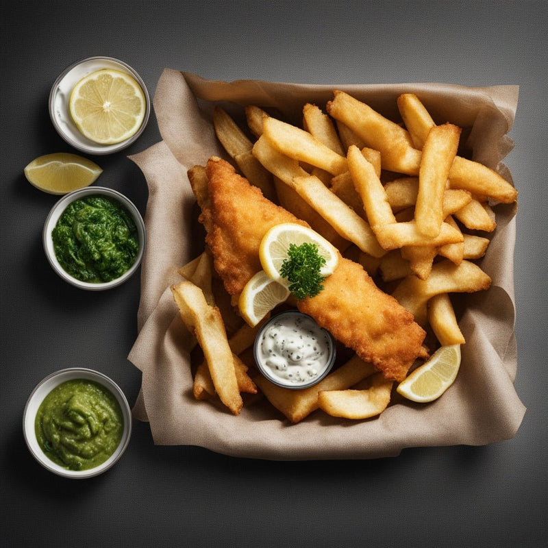 Catch of the Day: Vegan Fish and Chips Done Right! - Root Kitchen UK
