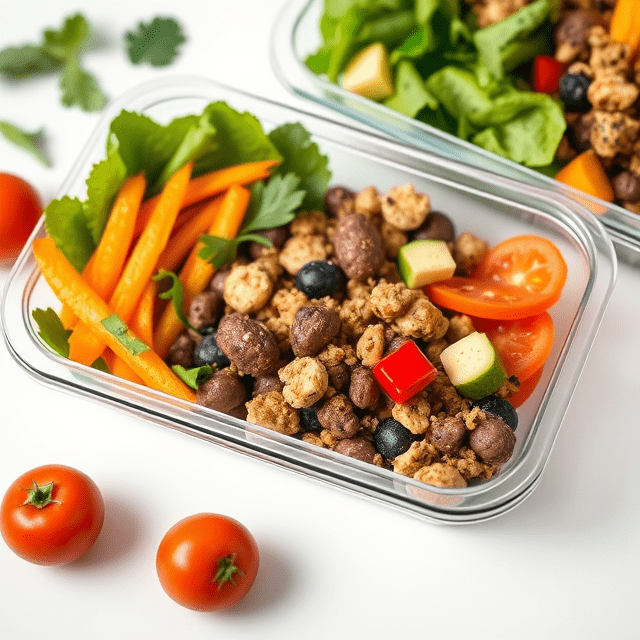 High Protein Vegan Meal Prep for Weight Loss: Low-Calorie, Healthy Recipes You’ll Love - Root Kitchen UK