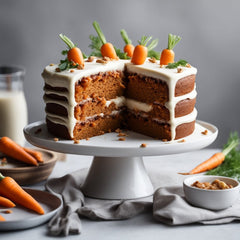 Vegan Carrot Cake: A Delightfully Healthy Indulgence - Root Kitchen UK