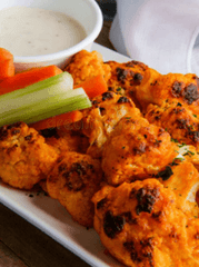 Vegan Wings Recipe: Cauliflower Wings with a Sticky, Spicy Sauce - Root Kitchen UK