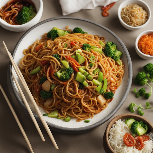 Wok It Out: Vegan Chow Mein Delight | Root Kitchen UK