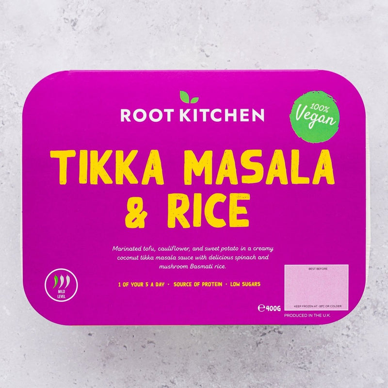 Tikka Masala & Rice - Root Kitchen UK